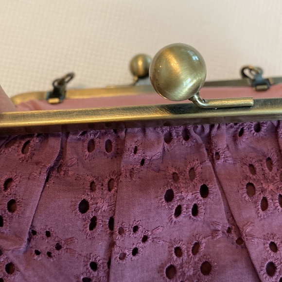 Tara Jarmon for Target Purple Mini Purse with Beaded straps - Picture 11 of 12